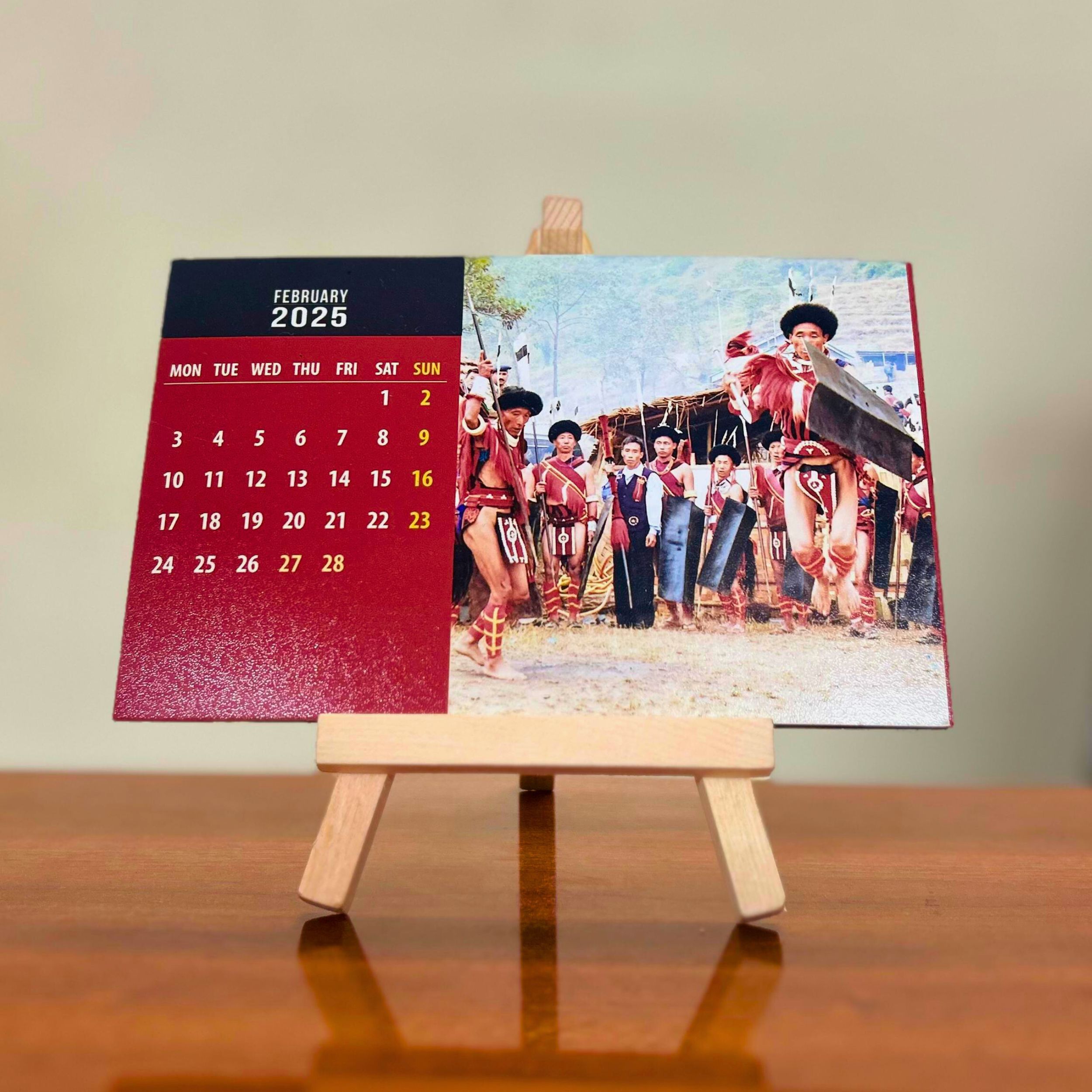 Mini Stand Calendar