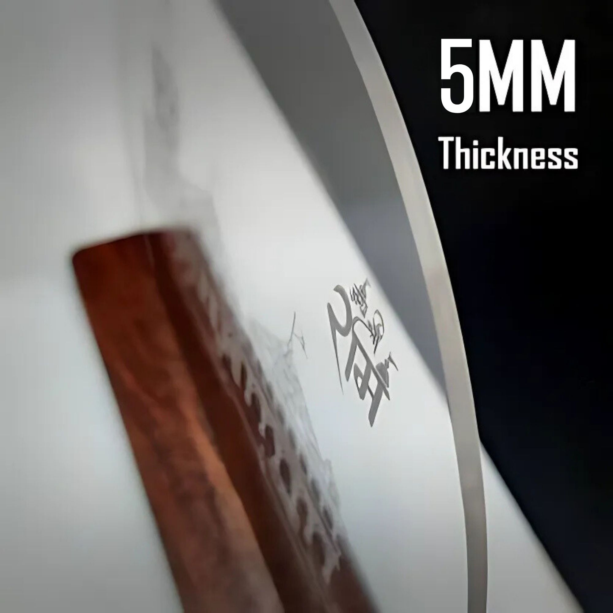 White LED Wooden Base Table Lamp