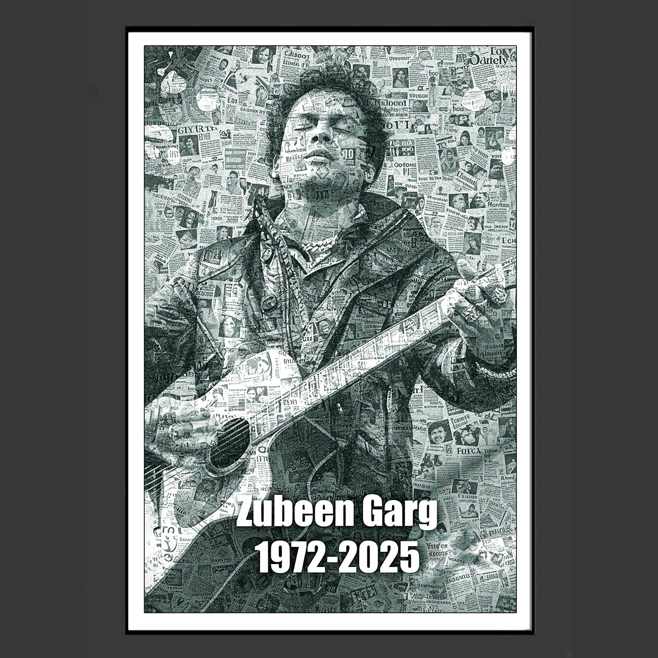 Zubeen Garg Canvas Print Photo – ZG2