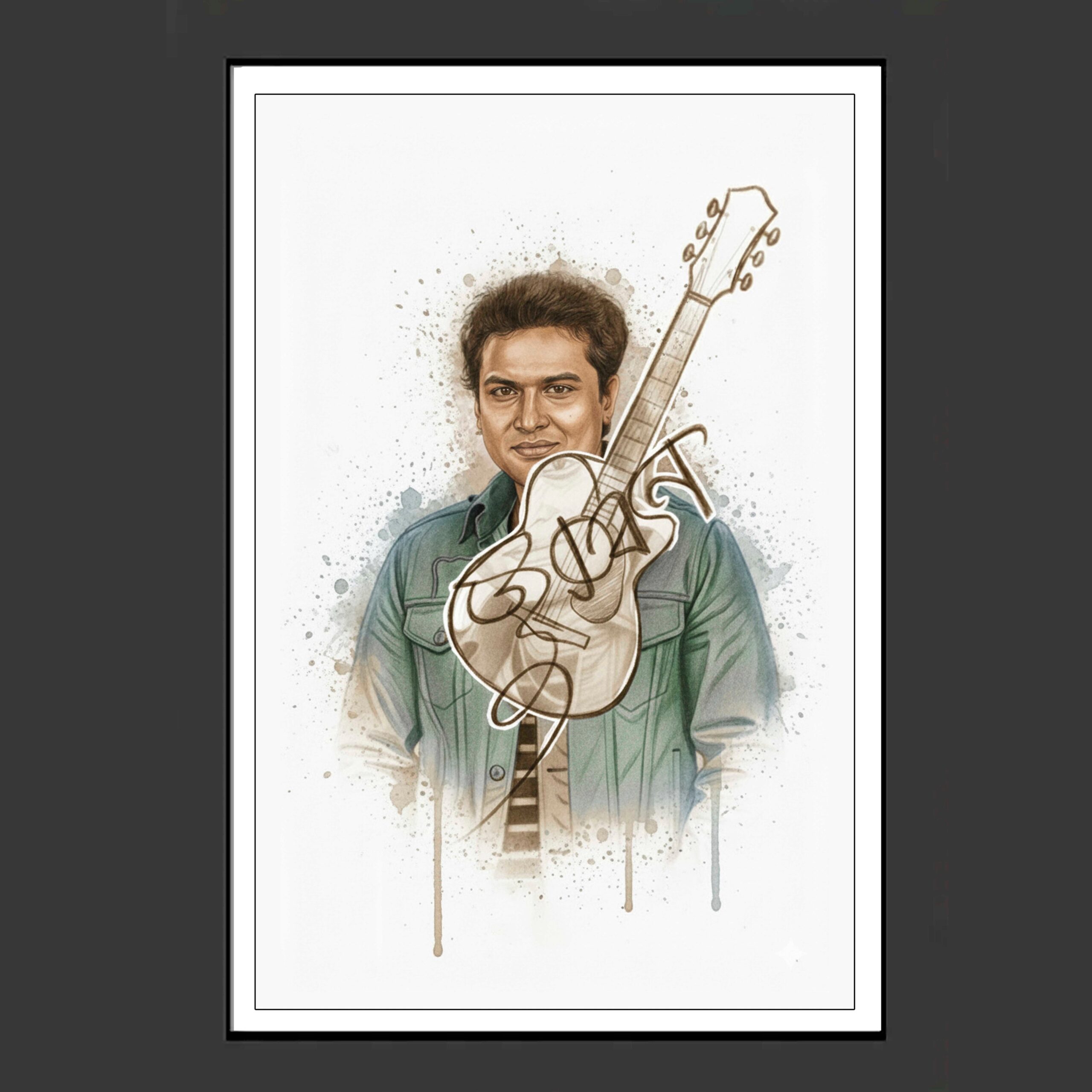 Zubeen Garg Canvas Print Photo – ZG4