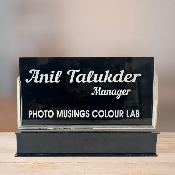 Desktop Name Plate